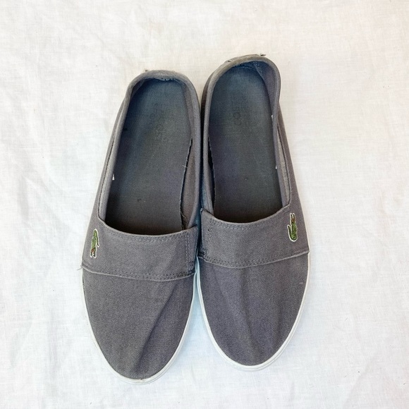 Lacoste Men's Marice Canvas Slip-ons - Picture 2 of 13